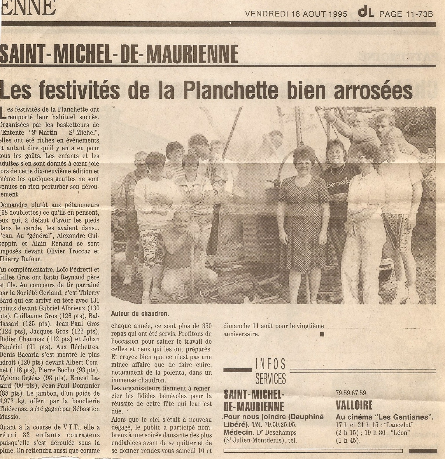 Fete de la Planchette 1995